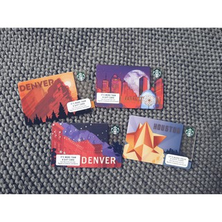 Thẻ Starbucks phiên bản US - Phiên bản thành phố Denver và Houston