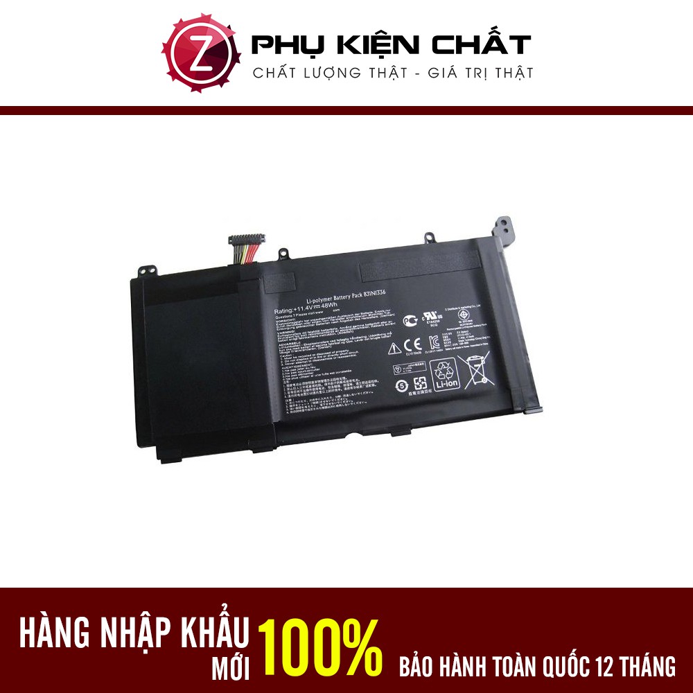 Pin cho Laptop Asus VivoBook S551 S551LA S551LB S551LN mã pin B31N1336 Hàng Nhập Khẩu !