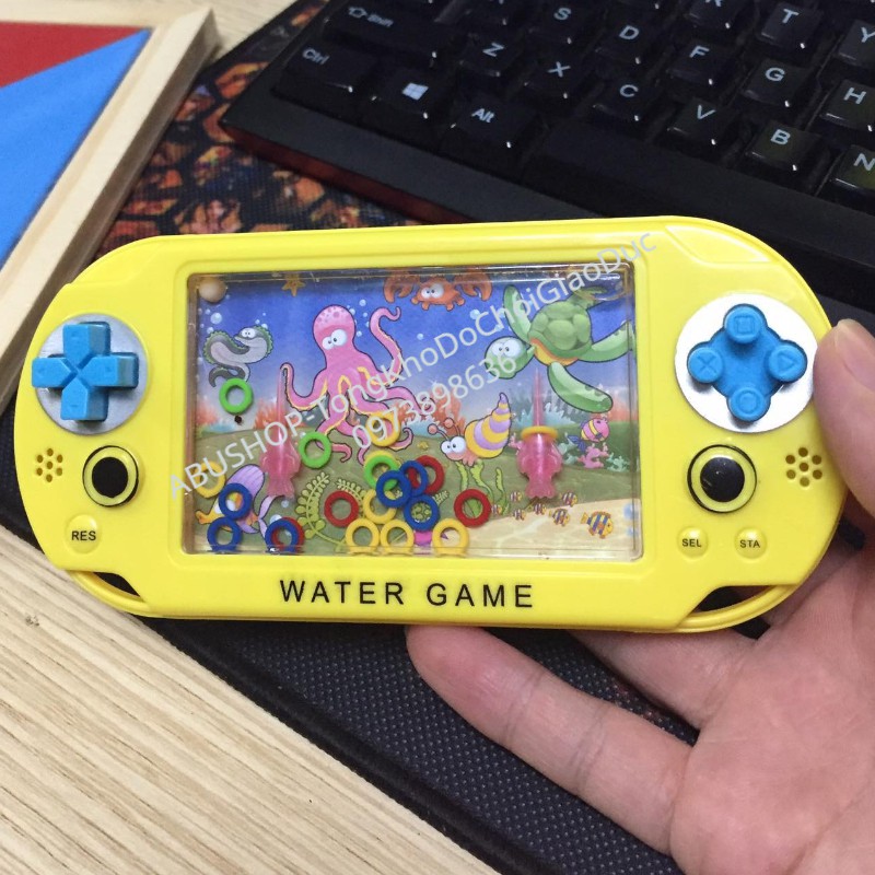 Máy chơi game BẮN VÒNG NƯỚC đồ chơi rèn luyện kỹ năng cho bé