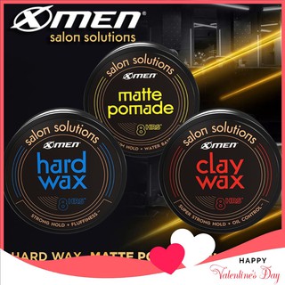 Sáp đất sét Xmen Salon Solution Clay Wax/ Matte Pomade/ Hard Wax - Hàng Chính Hãng