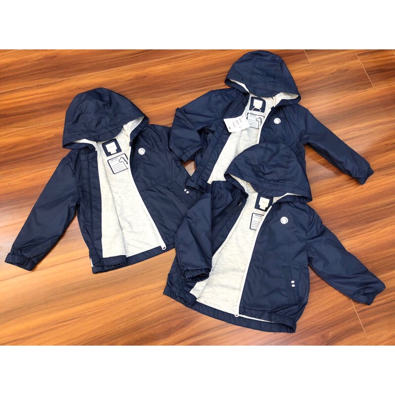 Áo Khoác Gió 2 Lớp Lót VNXK Dư Xịn xò sz 6/12-24/36m