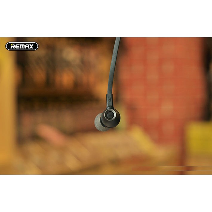 Tai nghe nhét tai dây dẹt Remax RM - 610D