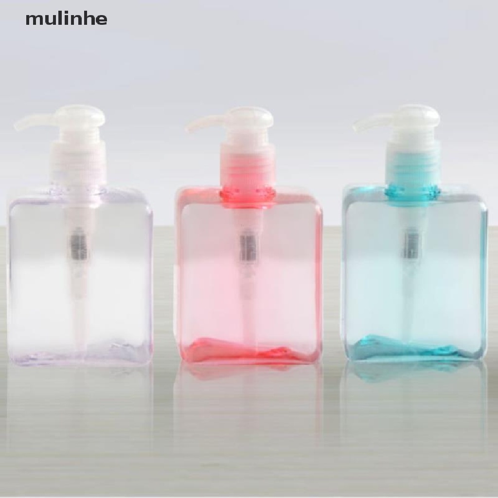 Bình Nhựa Rỗng 250ml Đựng Dầu Gội Có Vòi Bơm Tiện Dụng