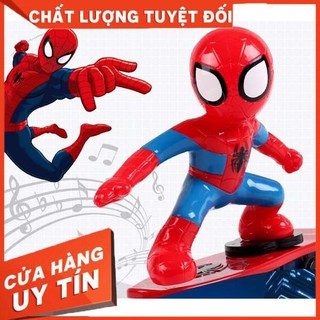 Siêu nhân nhện đi xe cân bằng