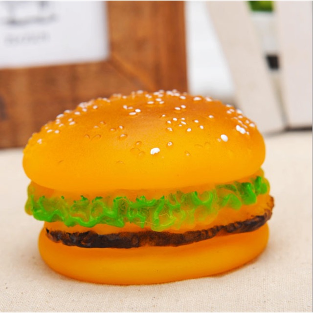 [Mã PET50K giảm Giảm 10% - Tối đa 50K đơn từ 250K] Đồ Chơi Chút Chít Cho Chó Mèo Hamburger