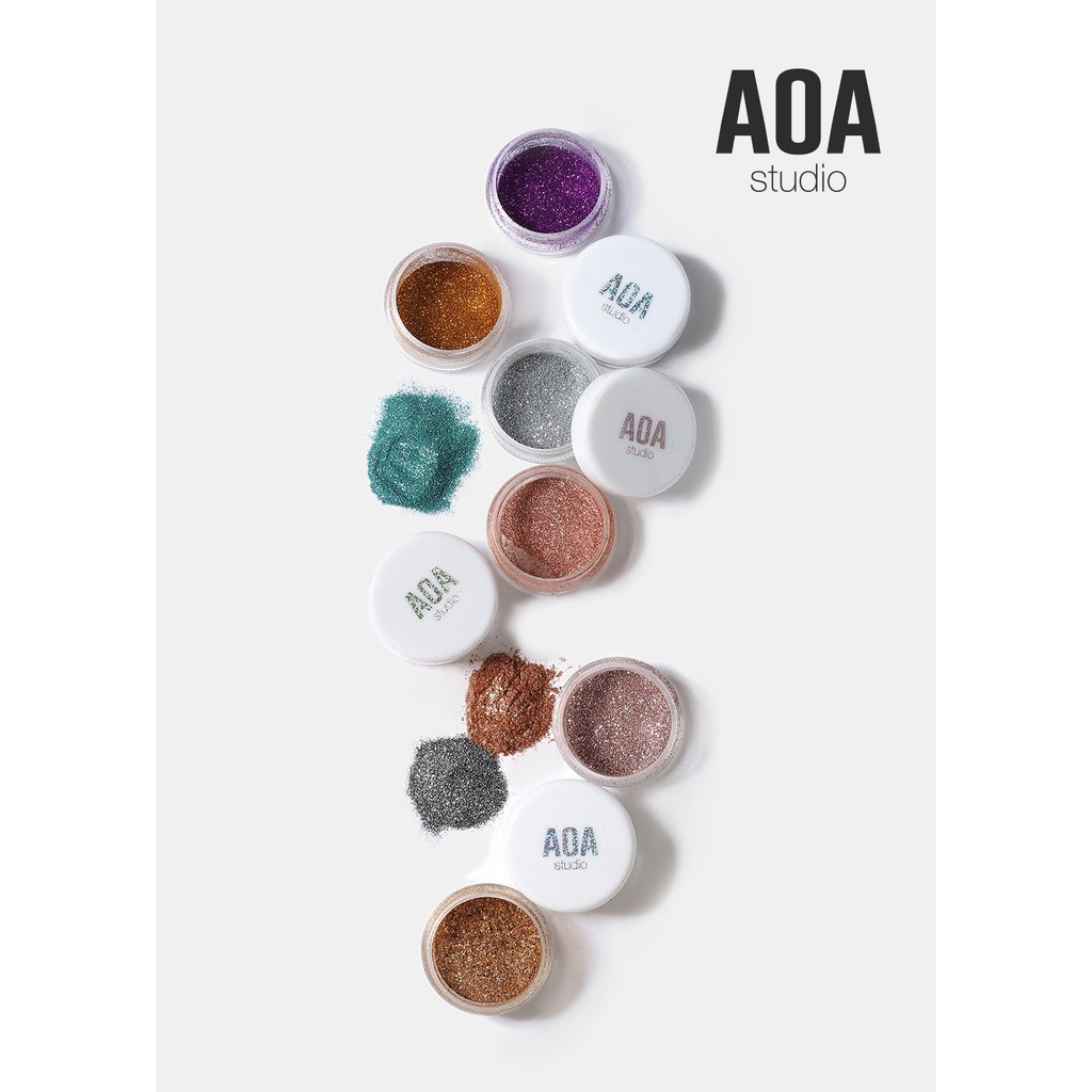 BỘT KIM TUYẾN AOA CRYSTAL POWDER