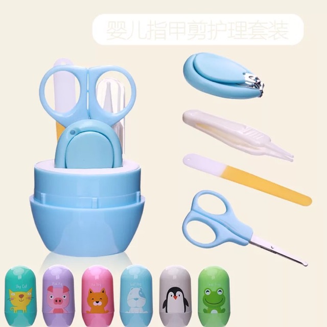 Bộ dụng cụ bấm cắt móng tay dễ thương cho bé