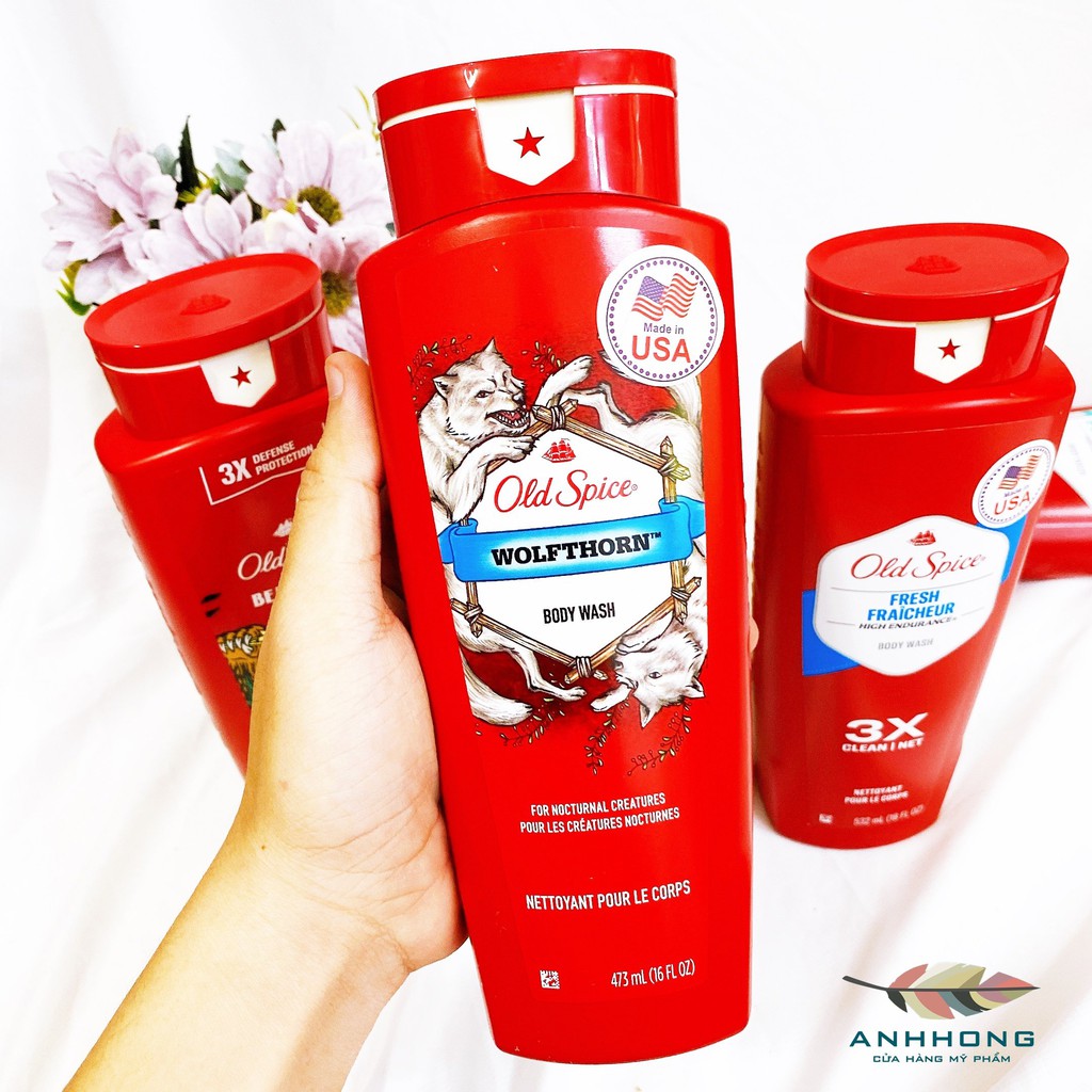 Sữa Tắm Old Spice 473ml và 532ml