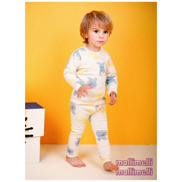 (Sz 120,130)- Bộ cotton Mollimelli VN xuất Hàn