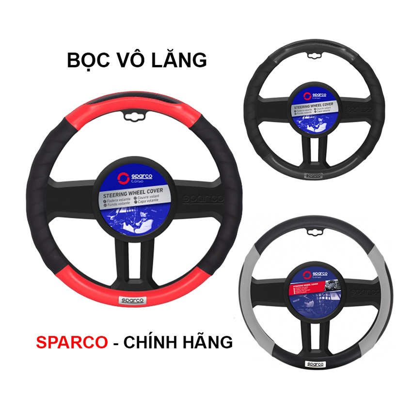 Bọc Vo Lang -  Bọc Vô Lăng Sparco Italy Chính Hãng, Bọc Volang Full Mẫu Và Màu Sắc