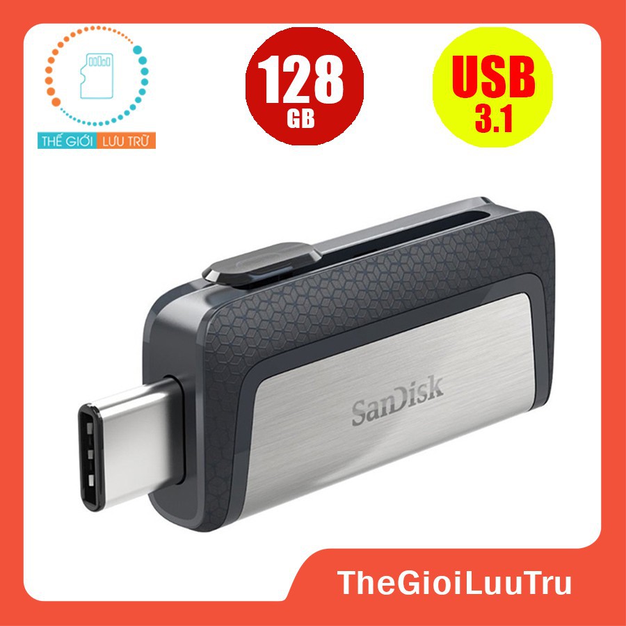 [RẺ VÔ ĐỊCH] USB OTG Type-C sandisk 128GB 64GB 32GB Ultra Dual USB 3.1 150MB/s
