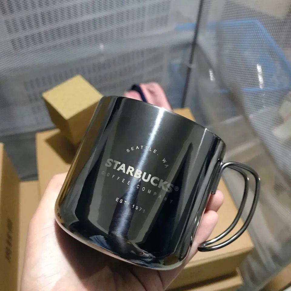 Cốc uống nước Starbucks 12oz bằng thép không gỉ