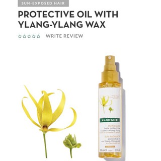🇫🇷 Dầu Dưỡng tóc chống nắng klorane ylang ylang