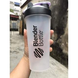 Bình lắc sữa Blender Bottle có con lắc lò so