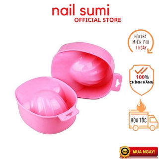 Bát ngâm tay làm nail làm móng