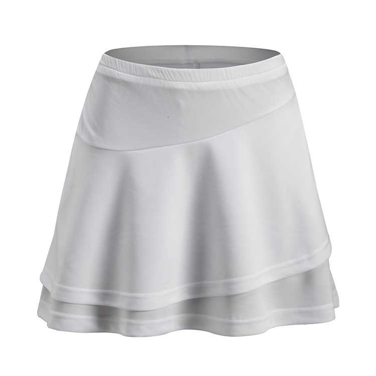 Váy Quần Ngắn Ôm Thoáng Khí Mau Khô Màu Đen Trắng Dùng Để Chơi Tennis/Cầu Lông Cho Nữ