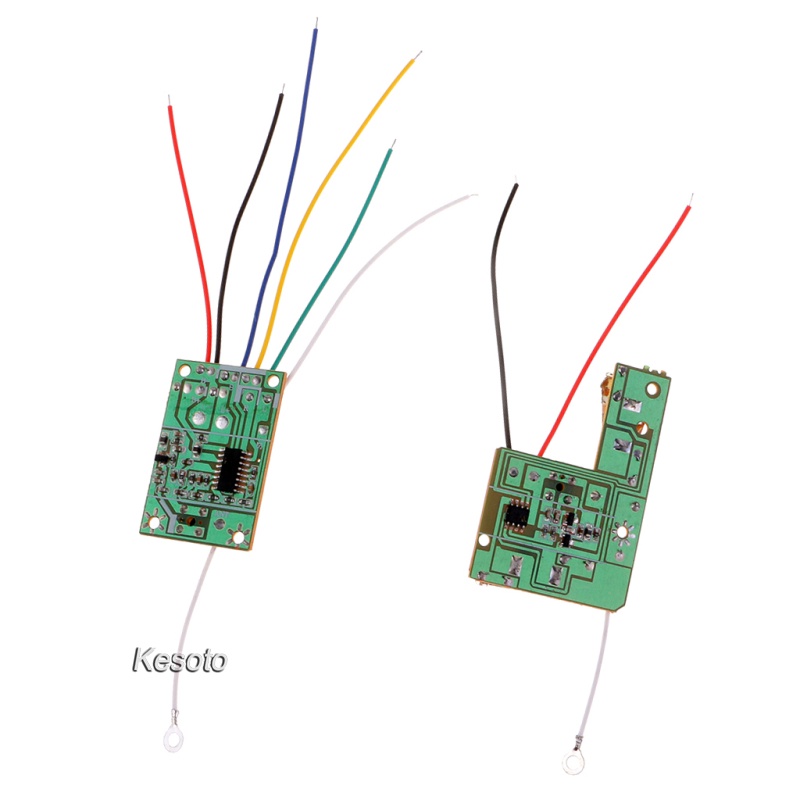 Bảng Mạch Truyền Nhận Tín Hiệu Điều Khiển Từ Xa 4CH 27MHZ Cho Xe Hơi / Xe Tải RC DIY