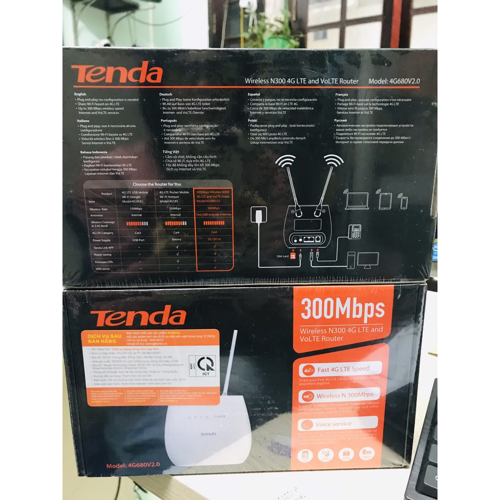 Bộ phát Wifi 4G680    /    3G/4G    /    Router WiFi dùng Sim 4G LTE N300 | BigBuy360 - bigbuy360.vn