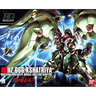 Mô hình lắp ráp Gundam Bandai HGUC 099 Kshatriya [GDB]