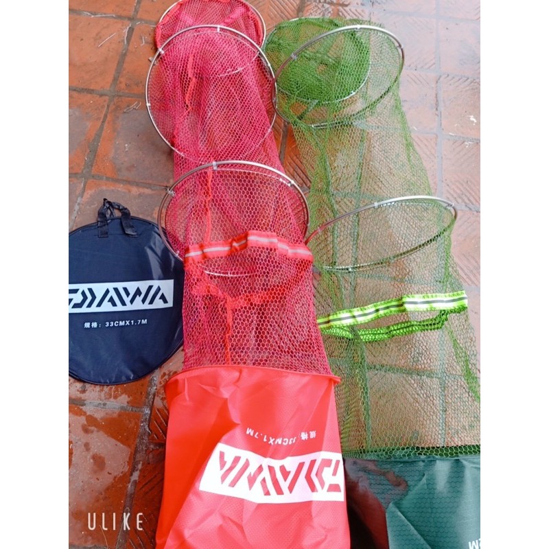 Rọ đựng cá DAIWA khung inox cao cấp đủ size chuyên dụng dành cho câu tay, câu đài - ĐỒ CÂU PHÍA BẮC - S16