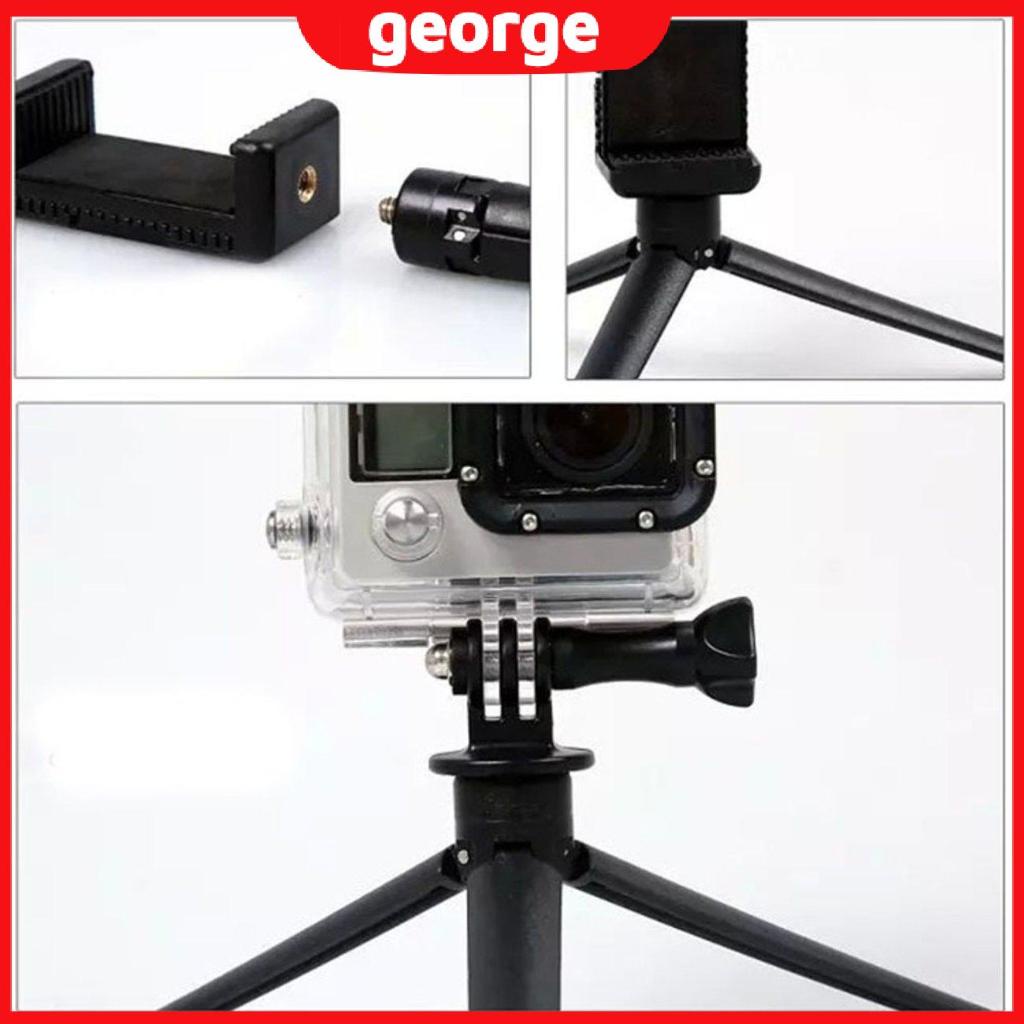 Chân Tripod Mini Để Bàn Kèm Giá Đỡ Điện Thoại/Máy Ảnh Thể Thao Mini 0 | BigBuy360 - bigbuy360.vn