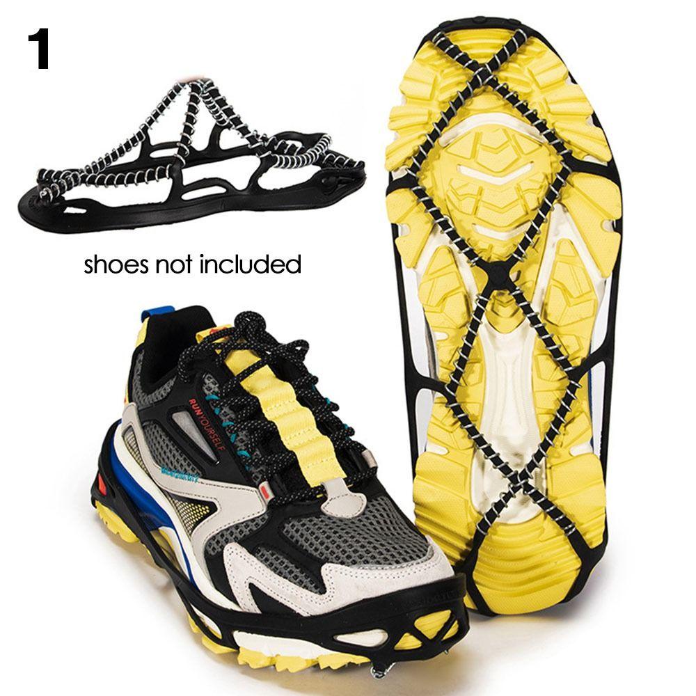 ZAIJIE24 1 Kẹp Giày Đi Trên Băng Tuyết / Đi Bộ Câu Cá Mùa Đông