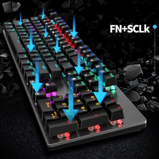 Bàn phím cơ Gaming K101 LED Cao cấp