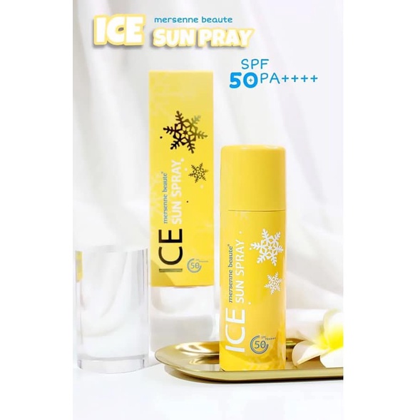 XỊT CHỐNG NẮNG ICE SUN SPRAY MERSENNE BEAUTE 100ML CHÍNH HÃNG - 10588