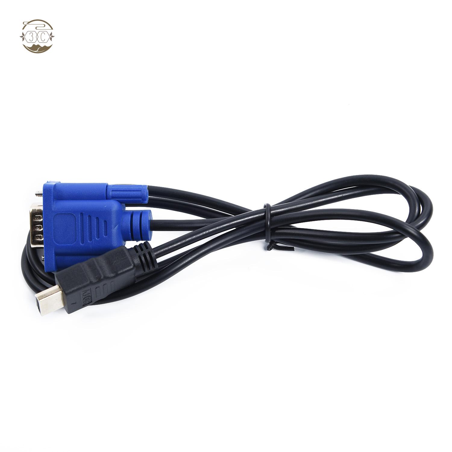 Cáp Chuyển Đổi Hdmi Sang Vga 1080p Dài 1m | BigBuy360 - bigbuy360.vn