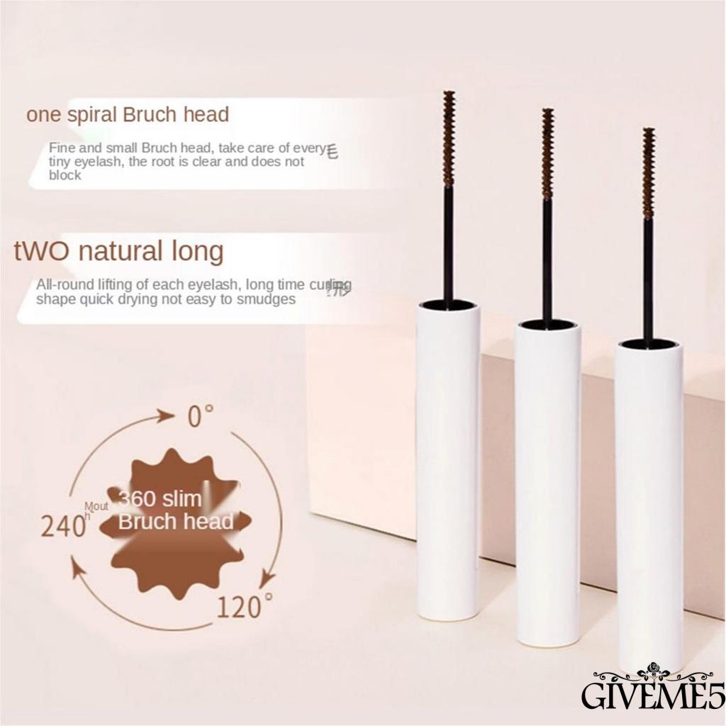[Hàng mới về] Mascara GIVEME chống thấm nước lâu trôi chuốt dài và dày mi tự nhiên màu đen/nâu chất lượng cao