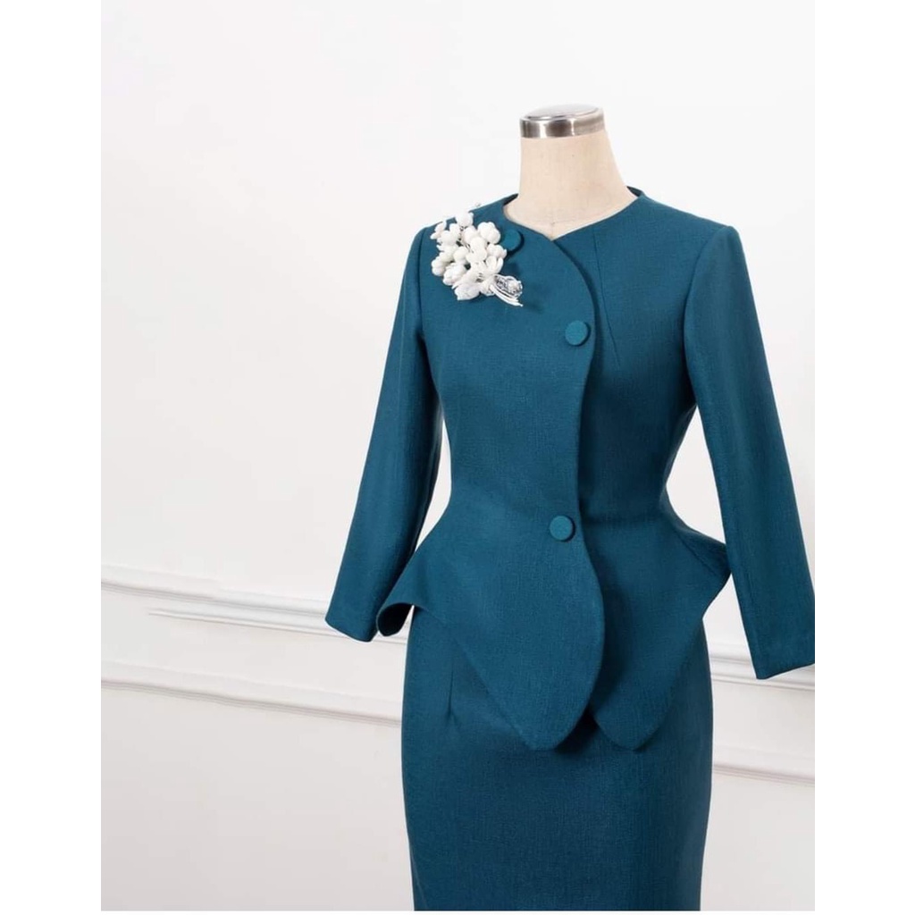 Hoa cài áo vải nhung cao cấp mẫu mix màu