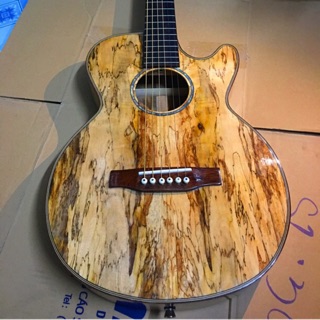 Đàn guitar Acoustic Gỗ Tràm nguyên tấm
