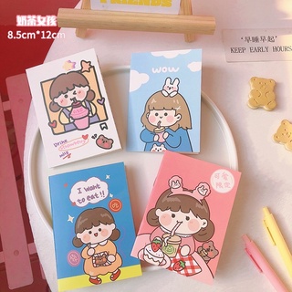 Note sổ tay A6 hình dễ thương