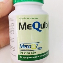 VIÊN NGẬM MEQUIB 2  - GIÚP BỔ SUNG VITAMIN D3 VÀ VITAMIN K2 TĂNG CƯỜNG HẤP THU CALCI XƯƠNG RĂNG CHẮC KHOẺ