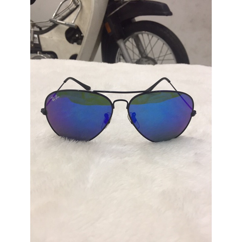 kính RayBan tráng gương xanh tím mã 3026