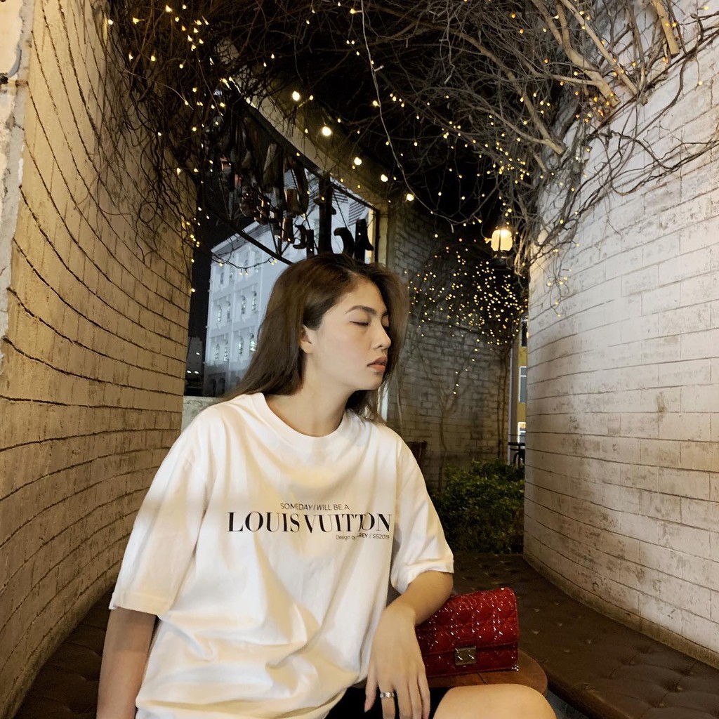 Áo thun nữ BASIC-LV 1 , áo phông hiện đại đơn giản cá tính form rộng tay lỡ | BigBuy360 - bigbuy360.vn