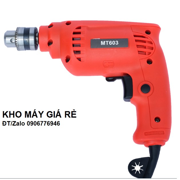 Máy Khoan Cầm Tay Matec Đỏ 10 Li Ruột Đồng 100% Máy Khoan Sắt Gỗ Nhỏ Gọn Công Suất 450W