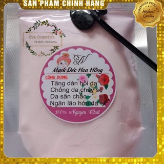 [SIÊU RẺ]Bột đắp mặt collagen cánh hoa hồng(mask dẻo) (cao cấp) , tặng kèm que , tẩy tế bào chết