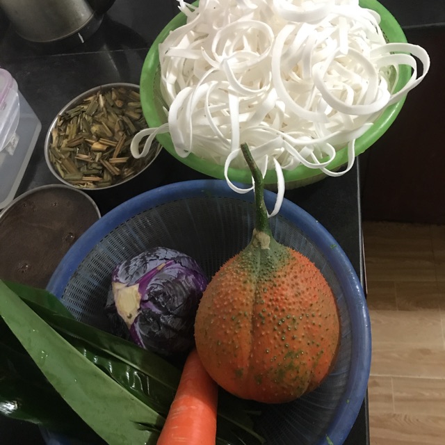 Mứt dừa ngũ sắc