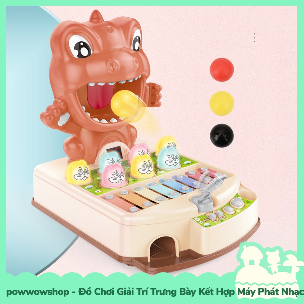 [Sẵn VN - Hỏa Tốc] Đồ Chơi Trưng Bày Giải Trí Cá Sấu Crocodile Trò Chơi Kết Hợp Gõ Nhạc Đơn Giản Vui Tai Vui Mắt