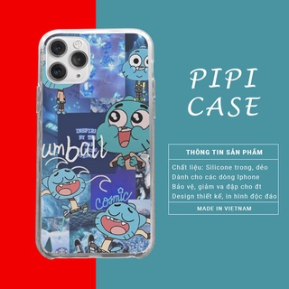 Case iphone gumball chú mèo rắc rối iphone 12promax iphone 11 x xsmax xr iphone 7 8plus blugub0082