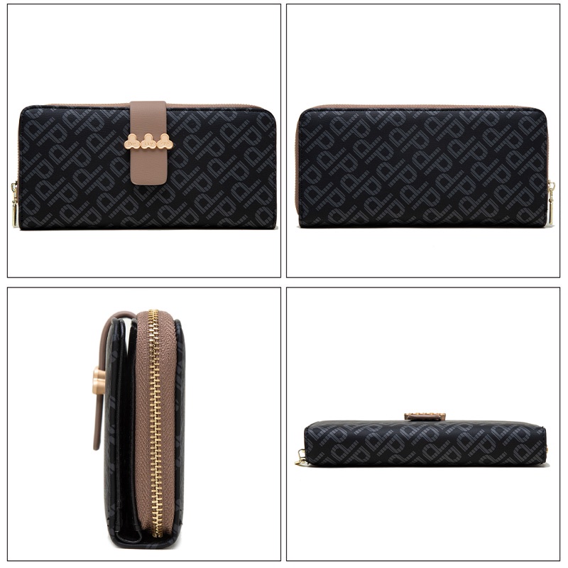 Ví Nữ Cầm Tay Có Khóa Kéo