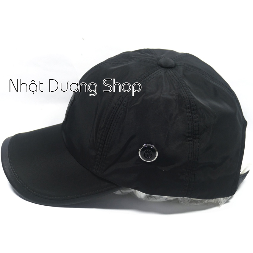 Nón kết dù logo chữ NS, sò to đẹp mắt - chất liệu vải dù thoáng mát phù hợp cho mọi người