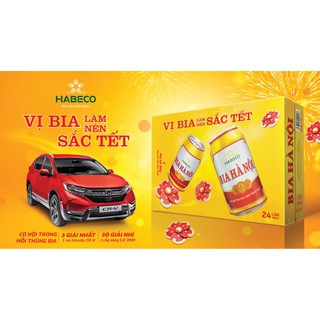 Bia Hà Nội  330ml 24 Lon