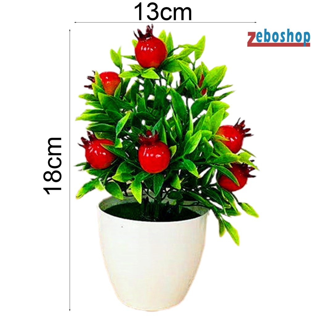 Cây Bonsai Mini Bằng Nhựa Dùng Trang Trí Sân Vườn