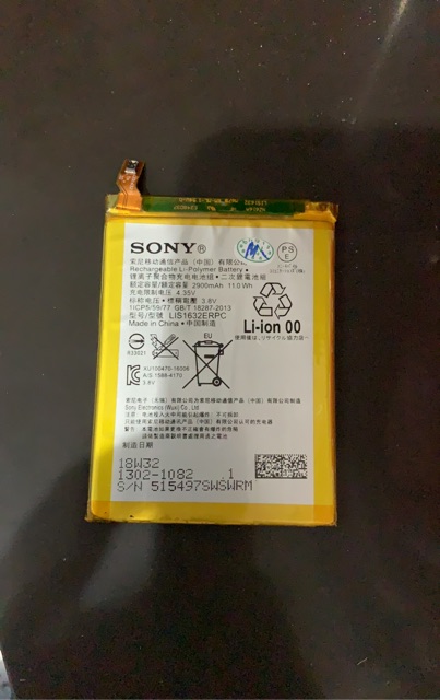 Pin Sony Xperia XZ Dual F8331, F8332 dung lượng 2900mAh