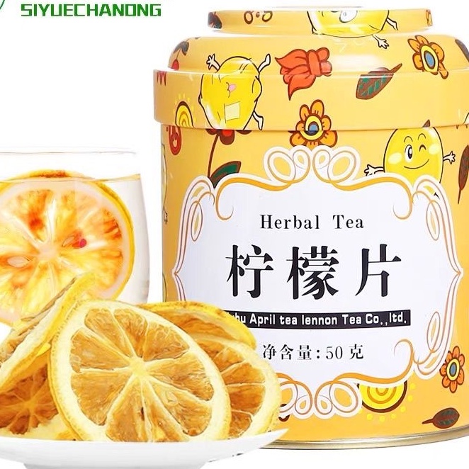 Trà chanh vàng thái lát sấy khô 50gr
