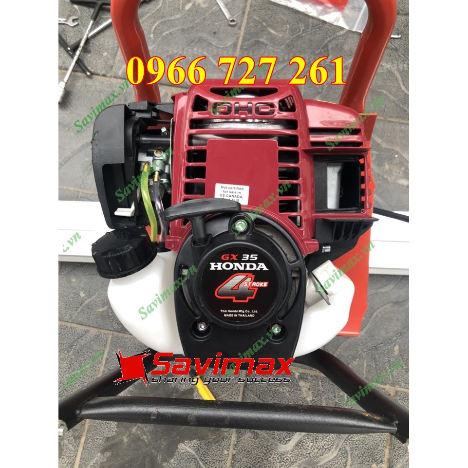 Máy đầm thước bê tông, máy đàm thước động cơ honda gx35 giá rẻ 2021 kèm thước 2M