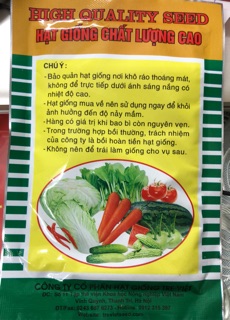 ☘ Hạt giống Cải củ Hà Nội ✅