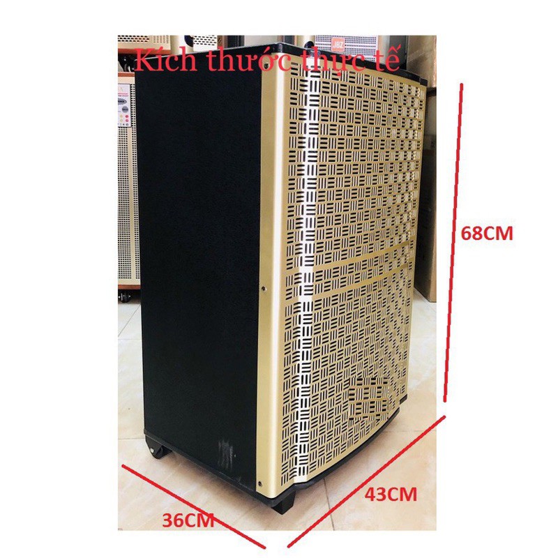 Loa kéo suny box GJ1508 bass 4 tấc